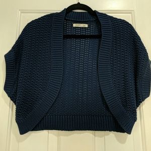 Navy blue shrug